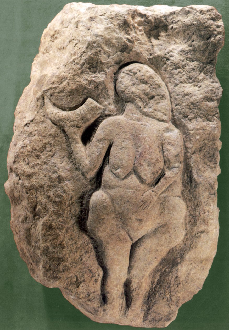 Venus de Laussel aka Venus a la corne by Prehistoric Prehistoric