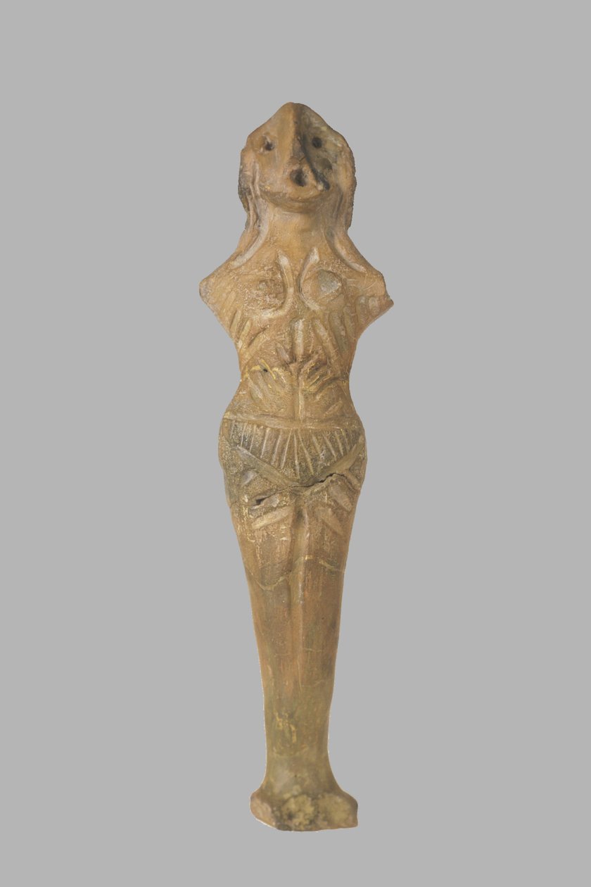Female Figurine by Prehistoric Russian Culture