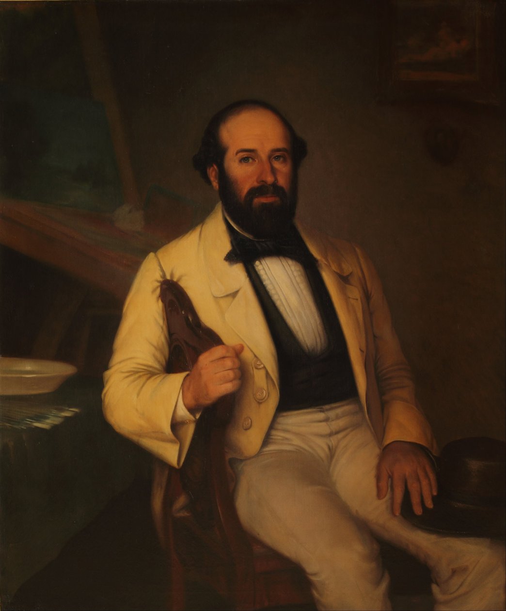Portrait of Santiago Calzadilla by Prilidiano Pueyrredon