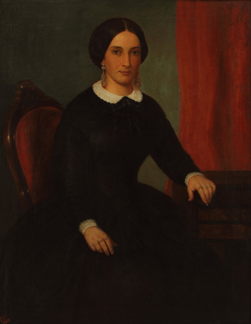 Trinidad Saravia de Huergo by Prilidiano Pueyrredon
