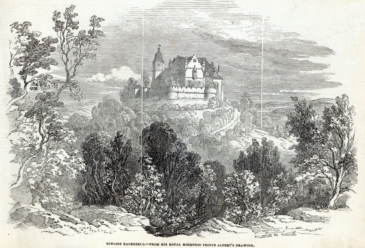 Schloss Kalenberg by Prince Albert of Saxe Coburg and Gotha