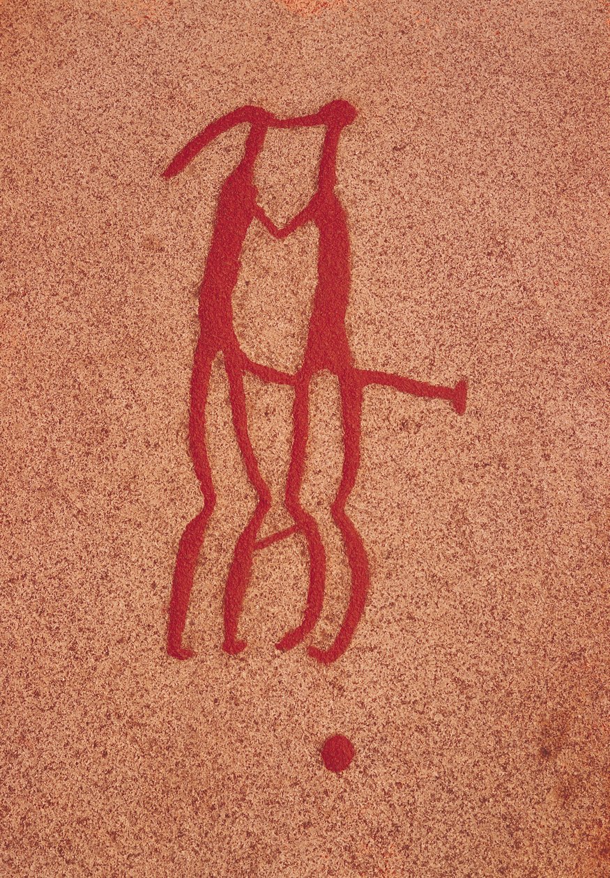 Idol Couple (rock carving) by Protohistoric