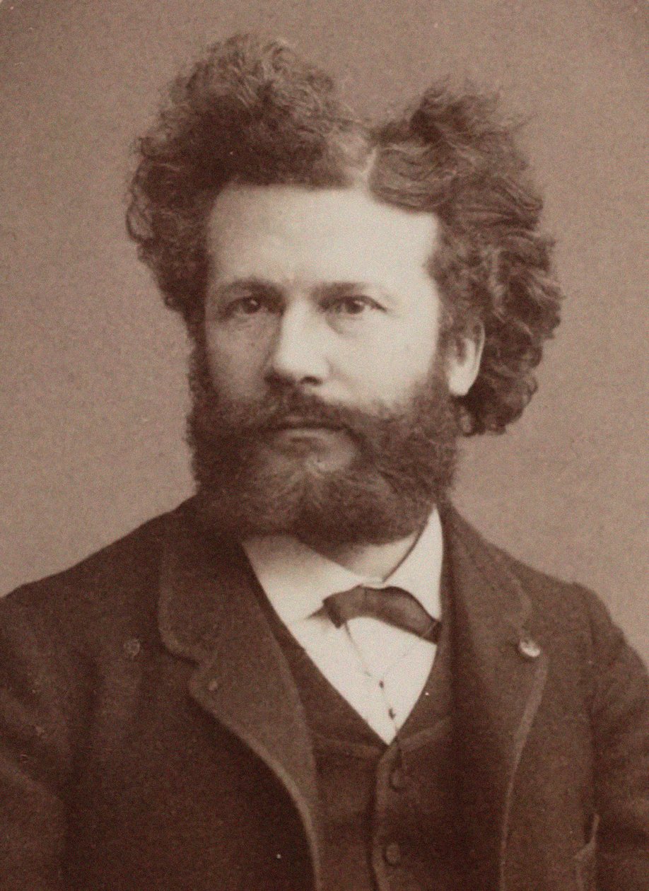 Portrait of Camille Flammarion 1842-1925, 1884 by Prudent René Patrice Dagron