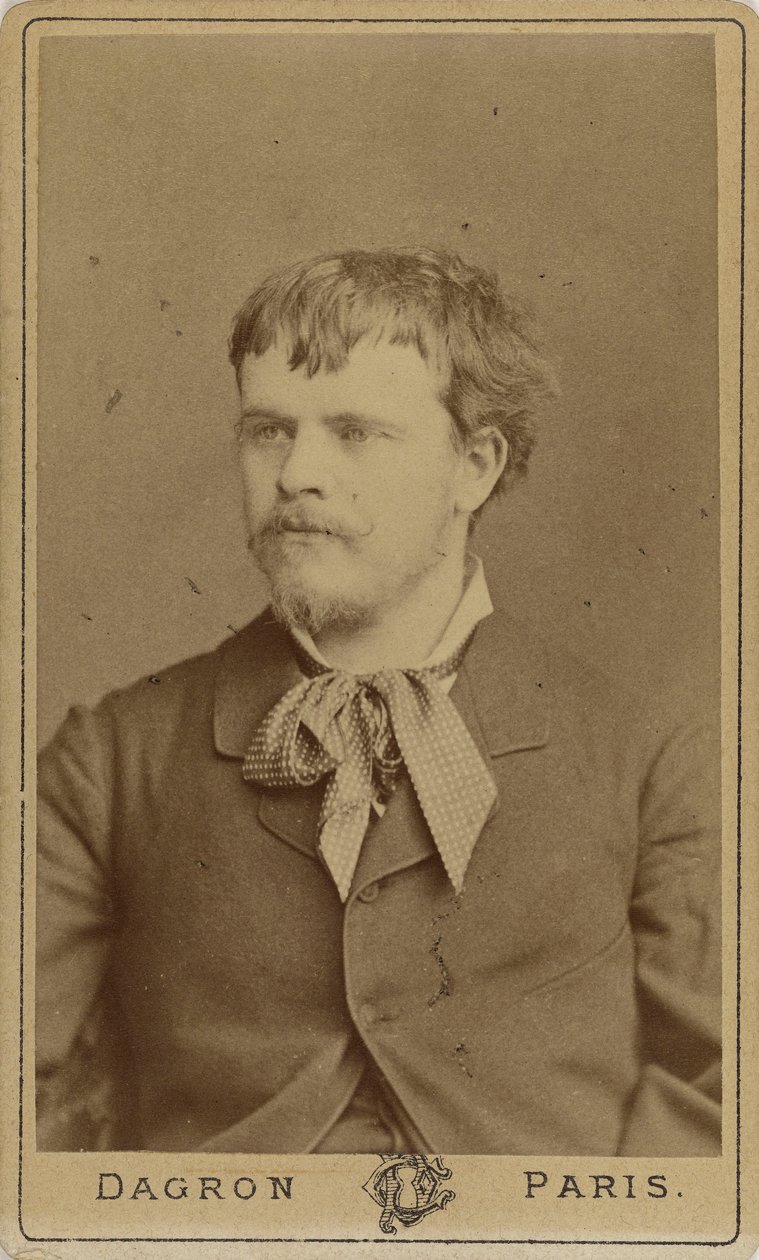 Portrait of the painter Jules Bastien-Lepage by Prudent René Patrice Dagron
