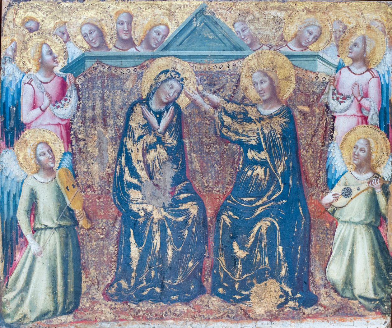 Coronation of the Virgin by Pseudo Jacopino di Francesco