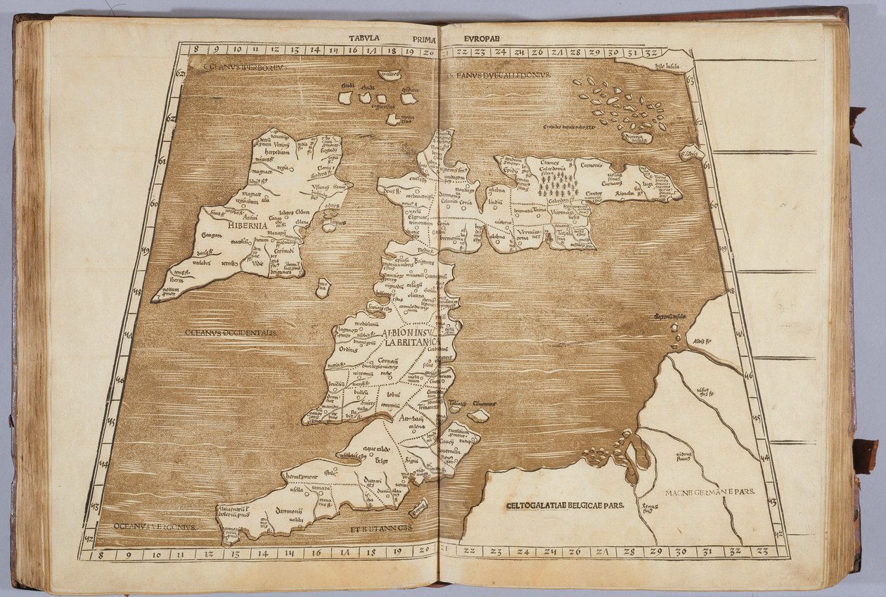 Tabula Prima Europa, from 