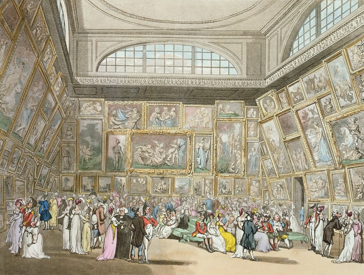 Exhibition Room, Somerset House, from 