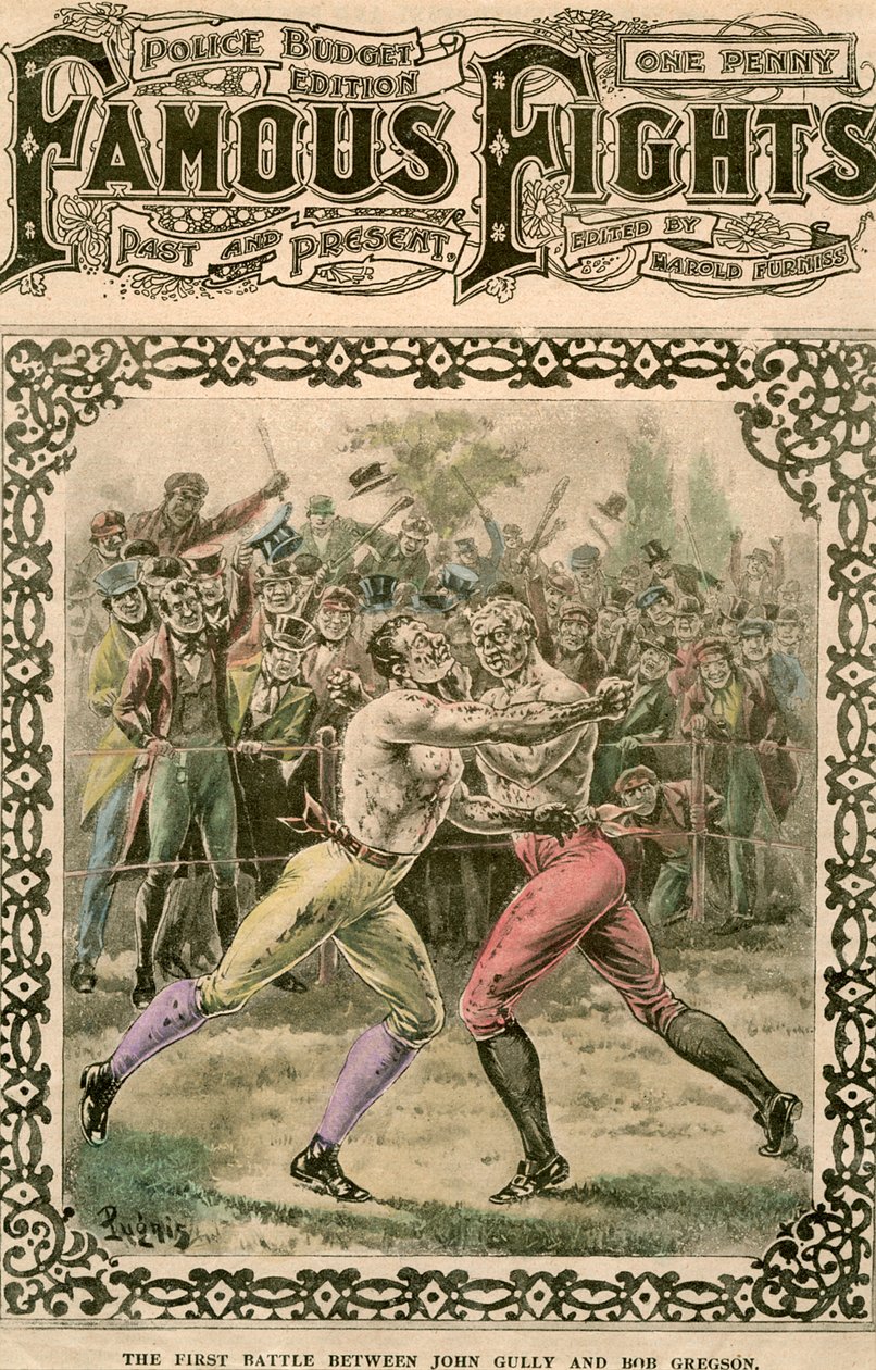 The First Battle Between John Gully and Bob Gregson by Pugnis