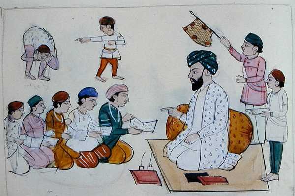 Indigenous School, c.1890 by Punjabi School