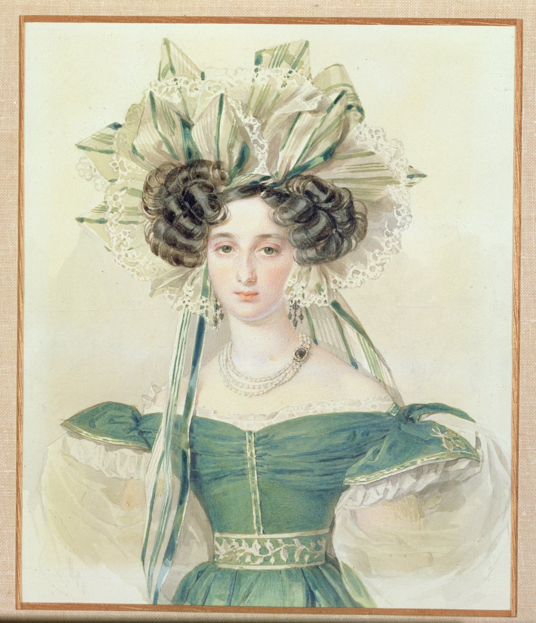 Portrait of Princess Elizabeth Vorontsova by Pyotr Fyodorovich Sokolov