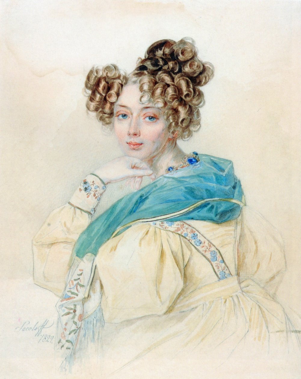 Unknown Title by Pyotr Fyodorovich Sokolov