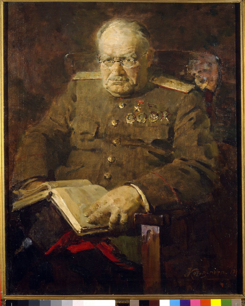 Portrait of the Neurosurgeon and Academician Nikolai N. Bourdenko (1876-1946) by Pyotr Ivanovich Kotov