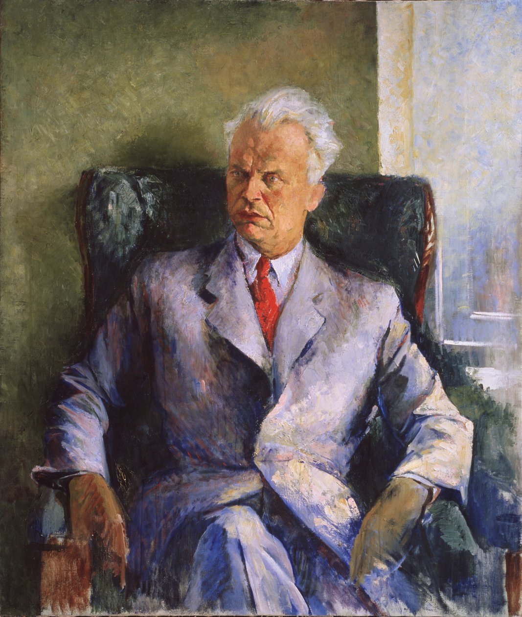 Portrait of the Writer, Producer and Director of Films Olexandr Dovzhenko by Pyotr Vladimirovich Williams