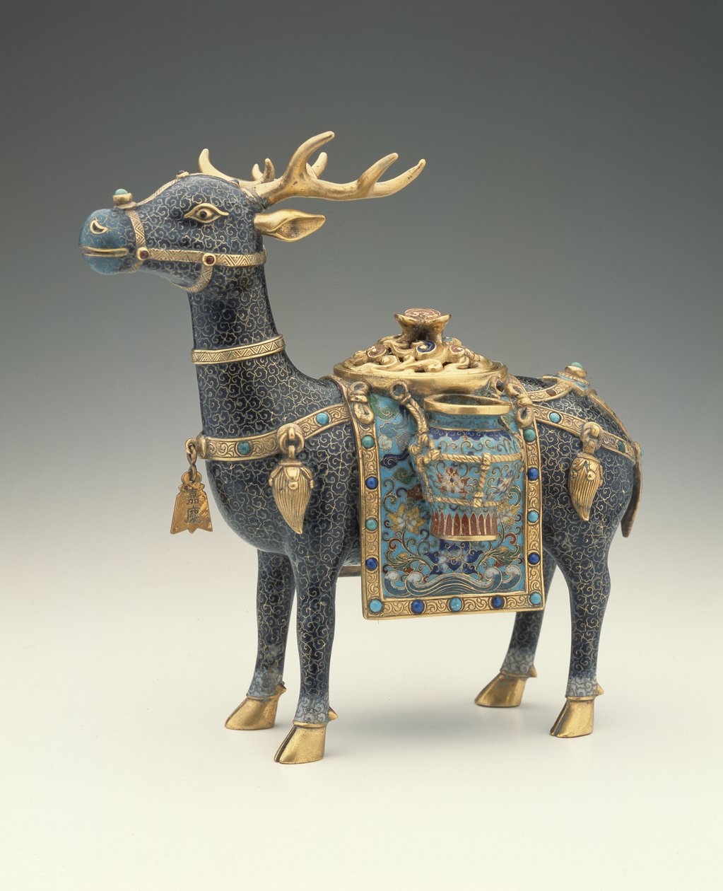 A Figure of a Deer by Qing Dynasty Chinese School