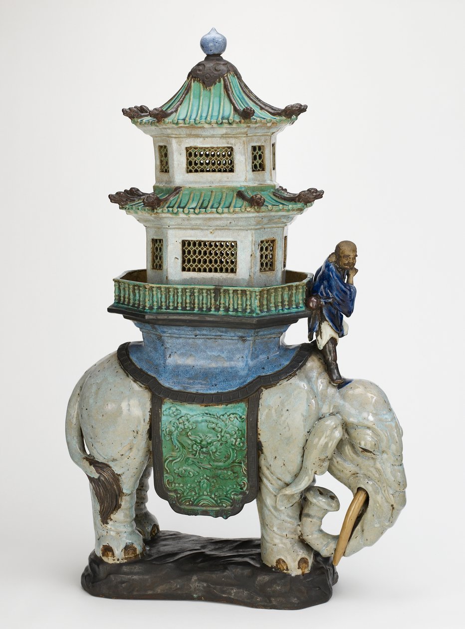 Incense burner, Shiwan kilns, Guangdong province, China, mid 17th-late 19th century by Qing Dynasty Chinese School