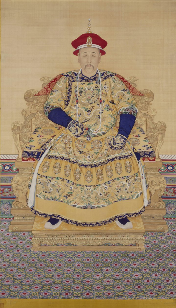 Portrait of Emperor Yongzheng by Qing Dynasty Chinese School