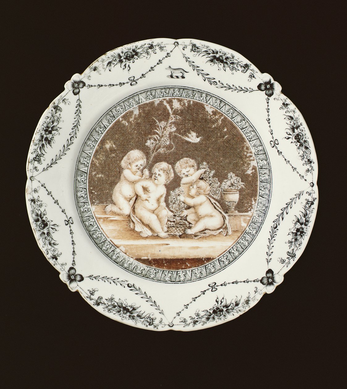 Side Plate, Qianlong Period, c.1782 by Qing Dynasty Chinese School