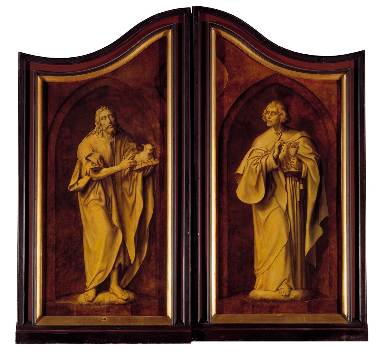 Altarpiece of the Guild of Joiners, Closed by Quentin Massys or Matsys