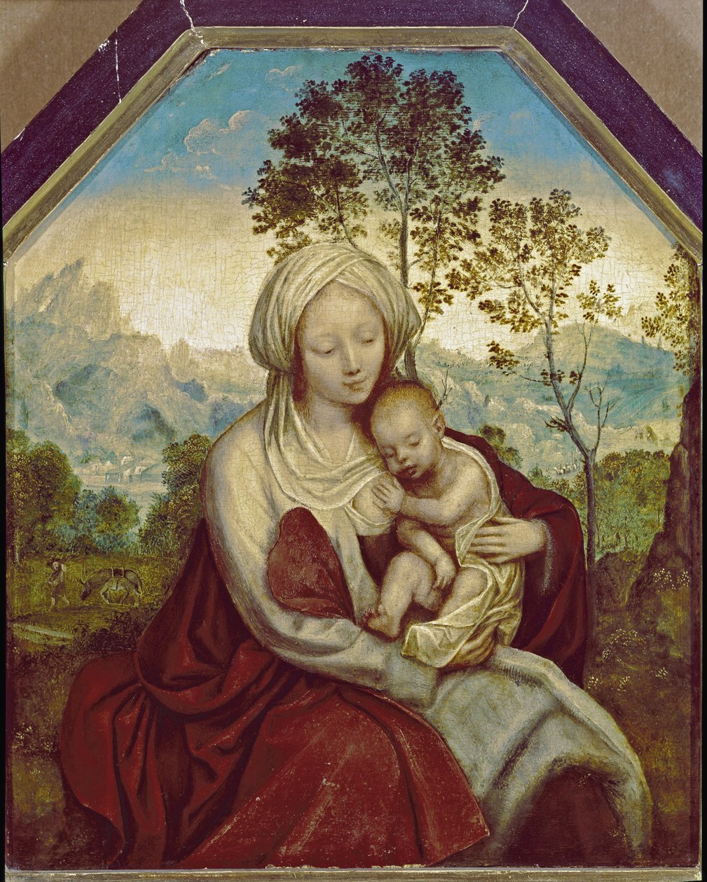 Madonna and the Child by Quentin Massys or Metsys