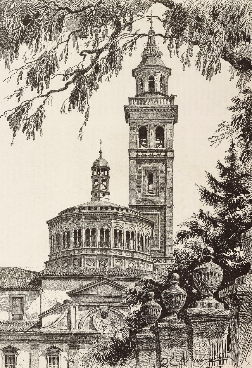 Beata Vergine dei Miracoli Sanctuary, Saronno, Italy by Quinto Cenni