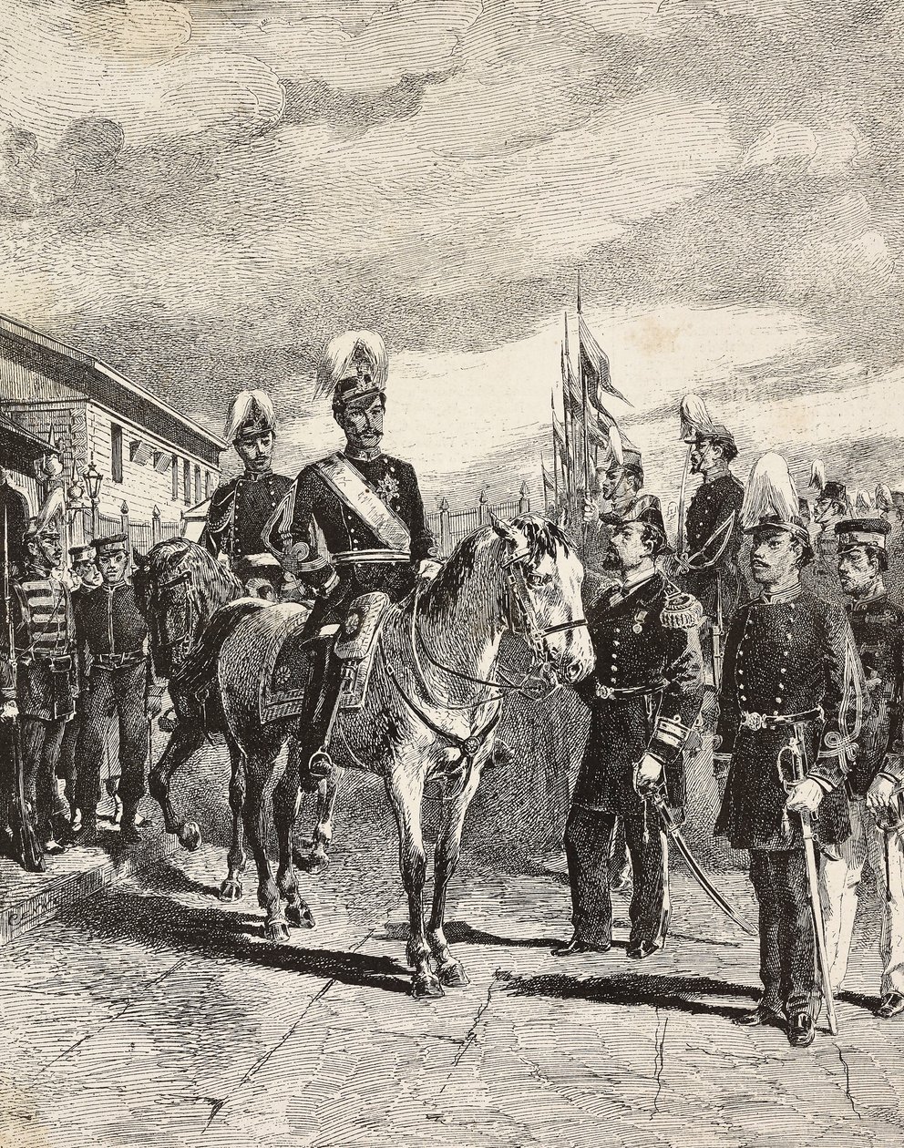 Japanese army: Infantry soldiers, Chiefs of Staff, Major general, cavalry, Vice Admiral, Infantry captain, gunner by Quinto Cenni