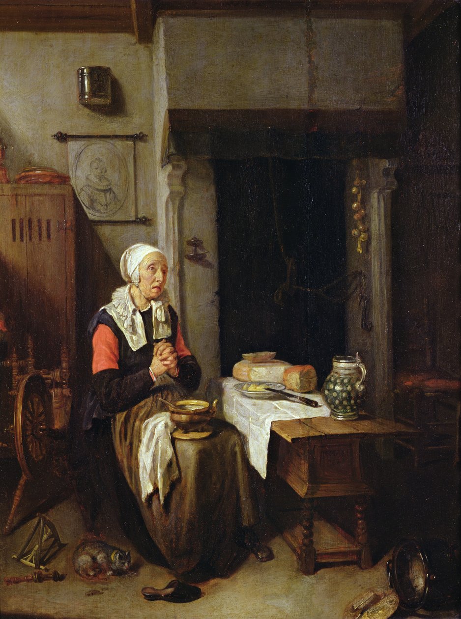 The Grace by Quiringh Van Brekelenkam