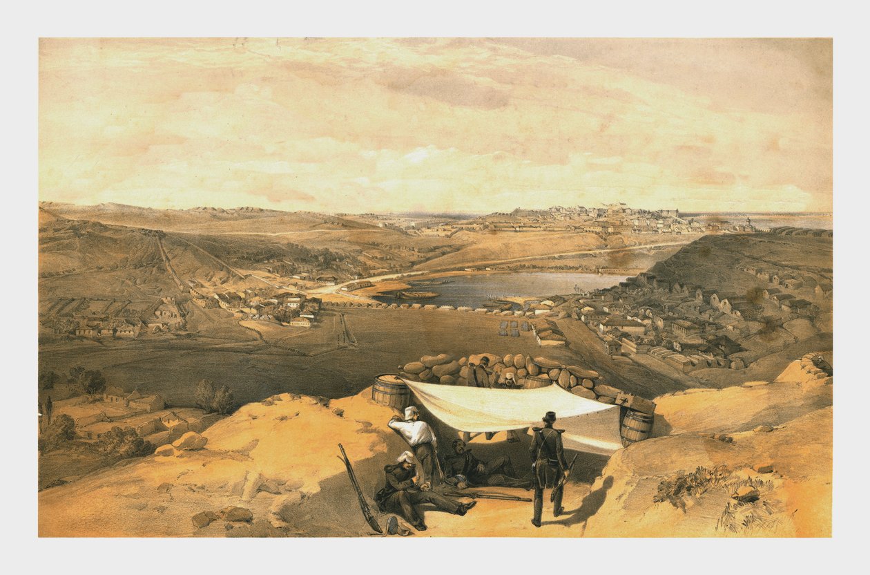 The Town Batteries of Sebastopol from the Advanced Parallel of Chapman