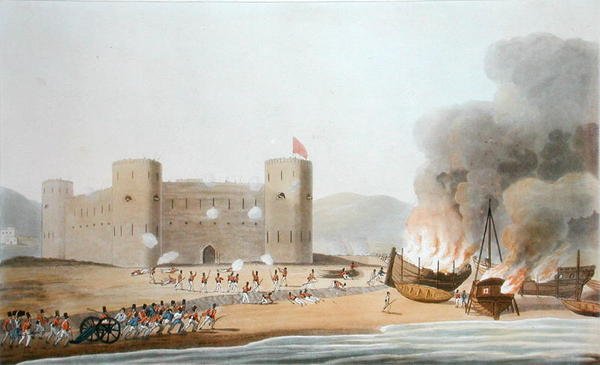 The Attack on the Fort of Luft, November 27th 1809, from 