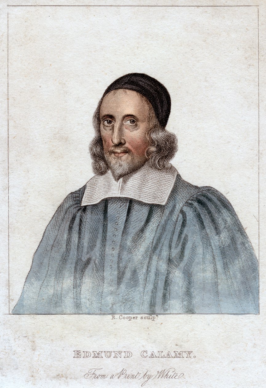 Edmund Calamy the Elder, 17th Century English Presbyterian Church Leader, Early 19th Century by R. Cooper