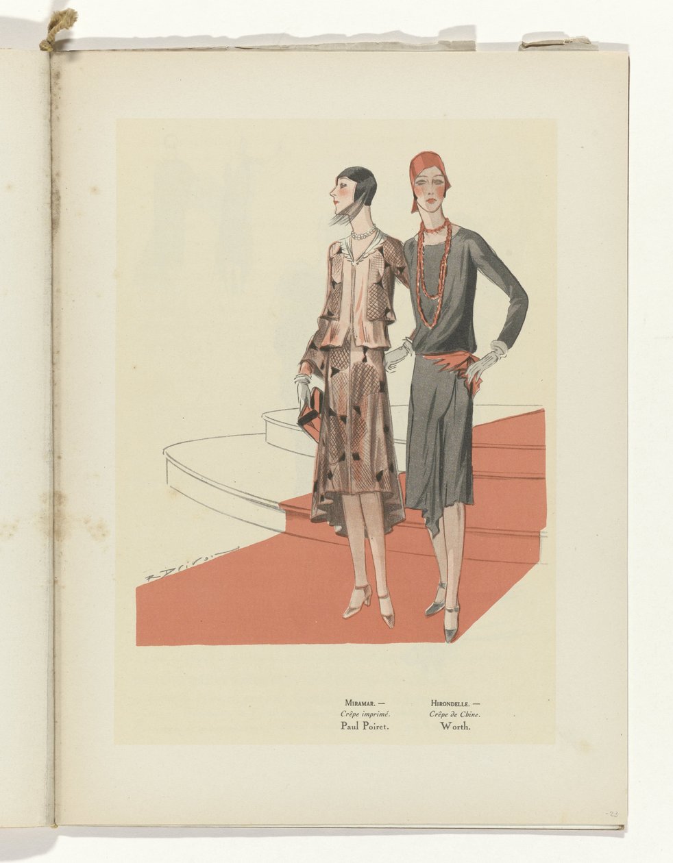 Art - Taste - Beauty, Pages of Feminine Elegance, March 1929, No. 103, 9th Year, p. 23 by R. Drivon