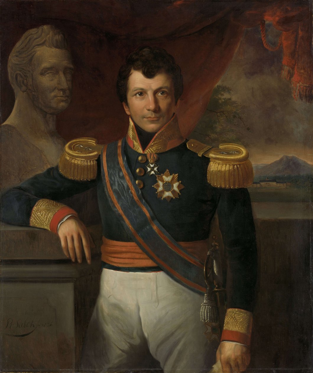 Johannes Graaf van den Bosch by Raden Saleh