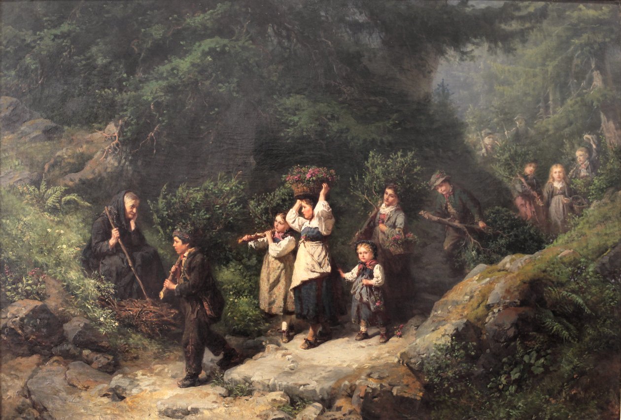 The Day Before the Feast or The Two Ages by Rafael Ritz