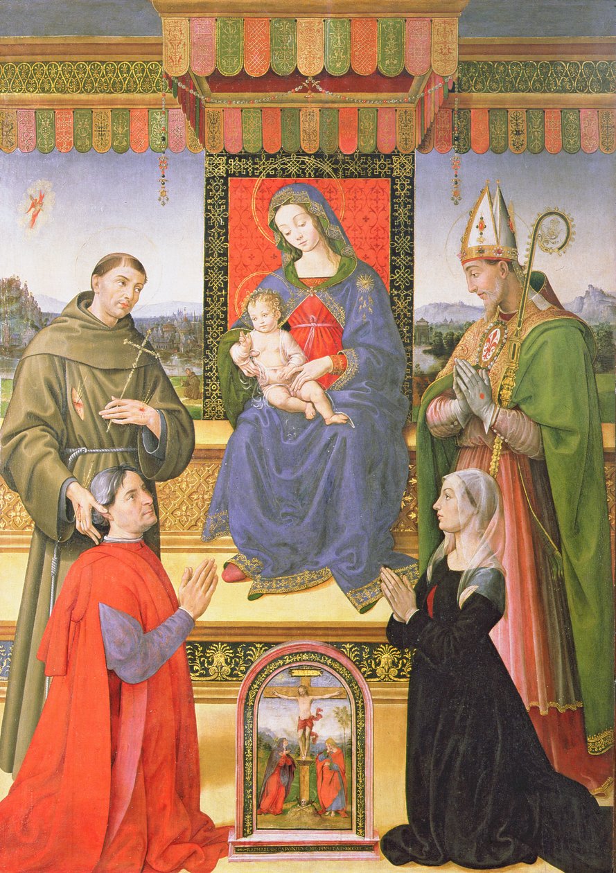 Madonna and Child with Saints by Raffaellino del Garbo
