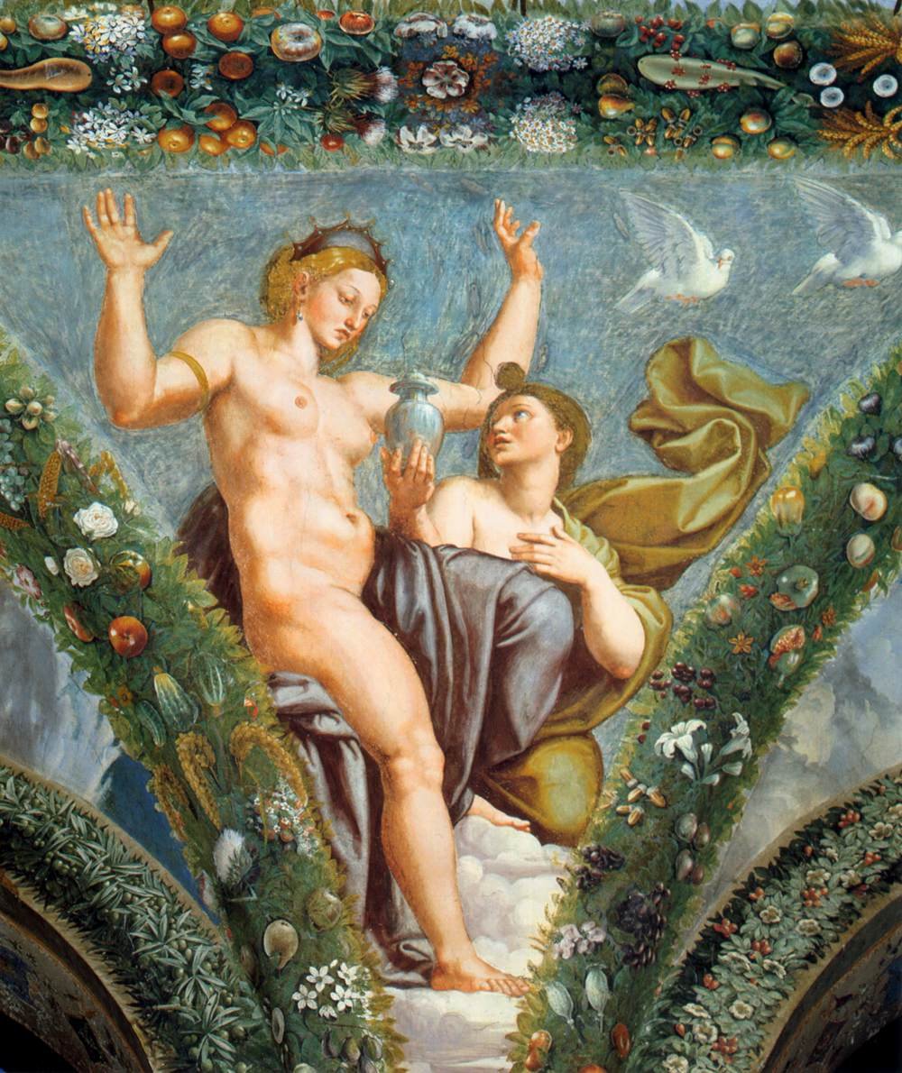 Venus and Psyche by Raffaello Sanzio Raphael