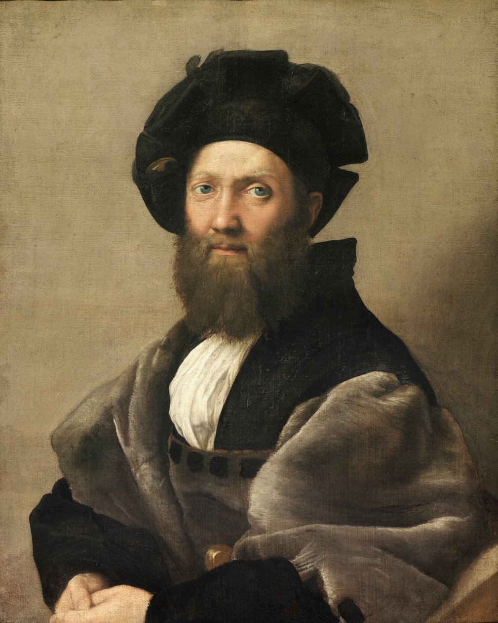 Portrait of Baldassare Castiglione by Raffaello Sanzio Raphael