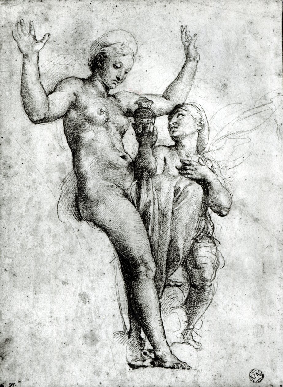 Psyche Presenting Venus with Water from the Styx, 1517 by Raffaello Sanzio Raphael