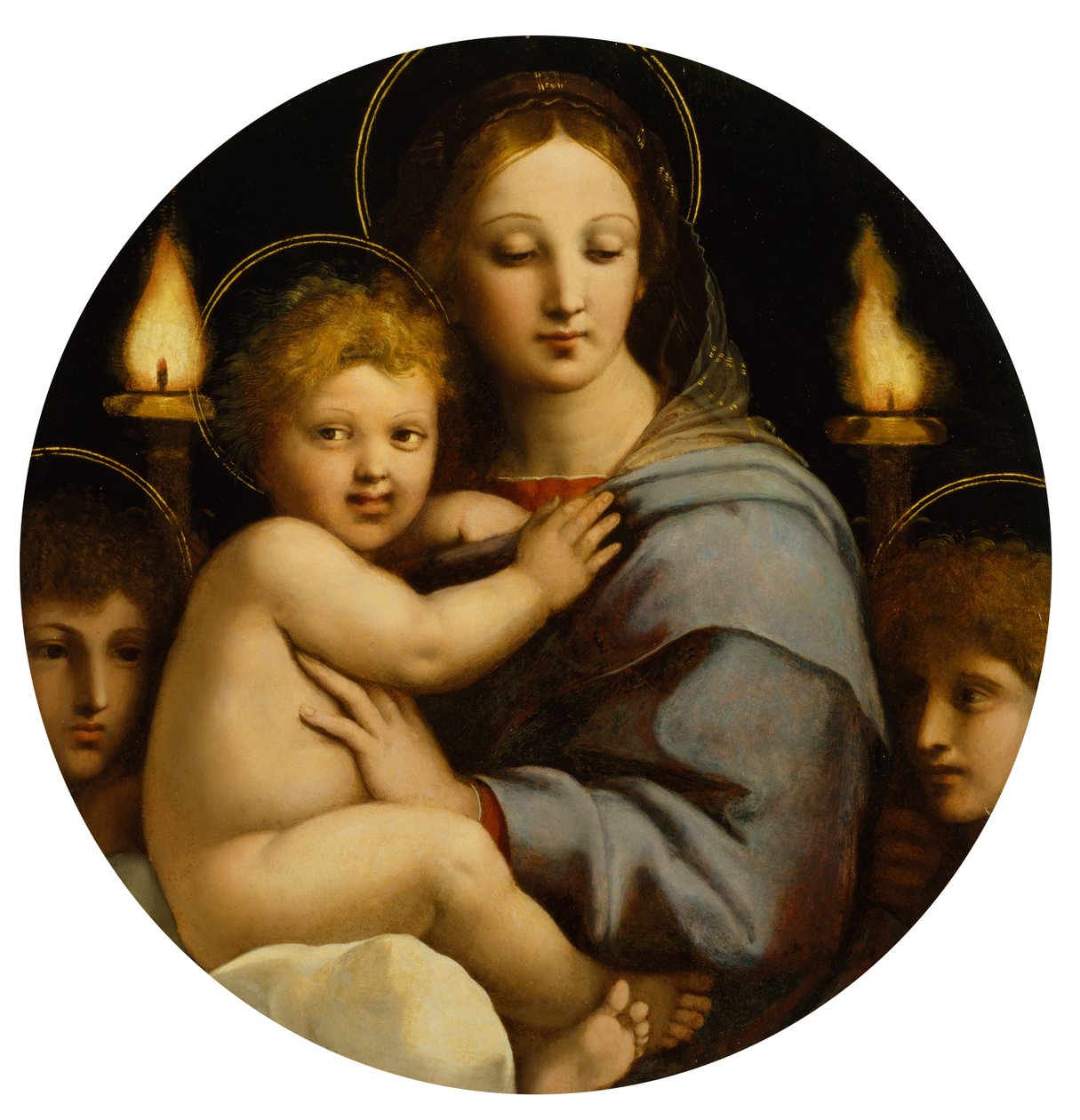 Madonna of the Candelabra by Raffaello Sanzio Raphael