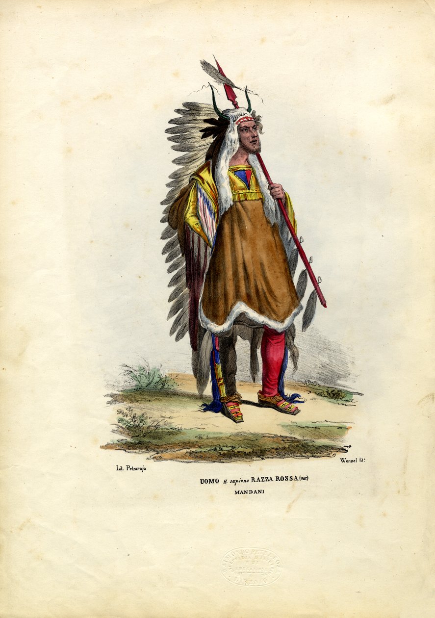 Mandani Indian, 1863-79 by Raimundo Petraroja