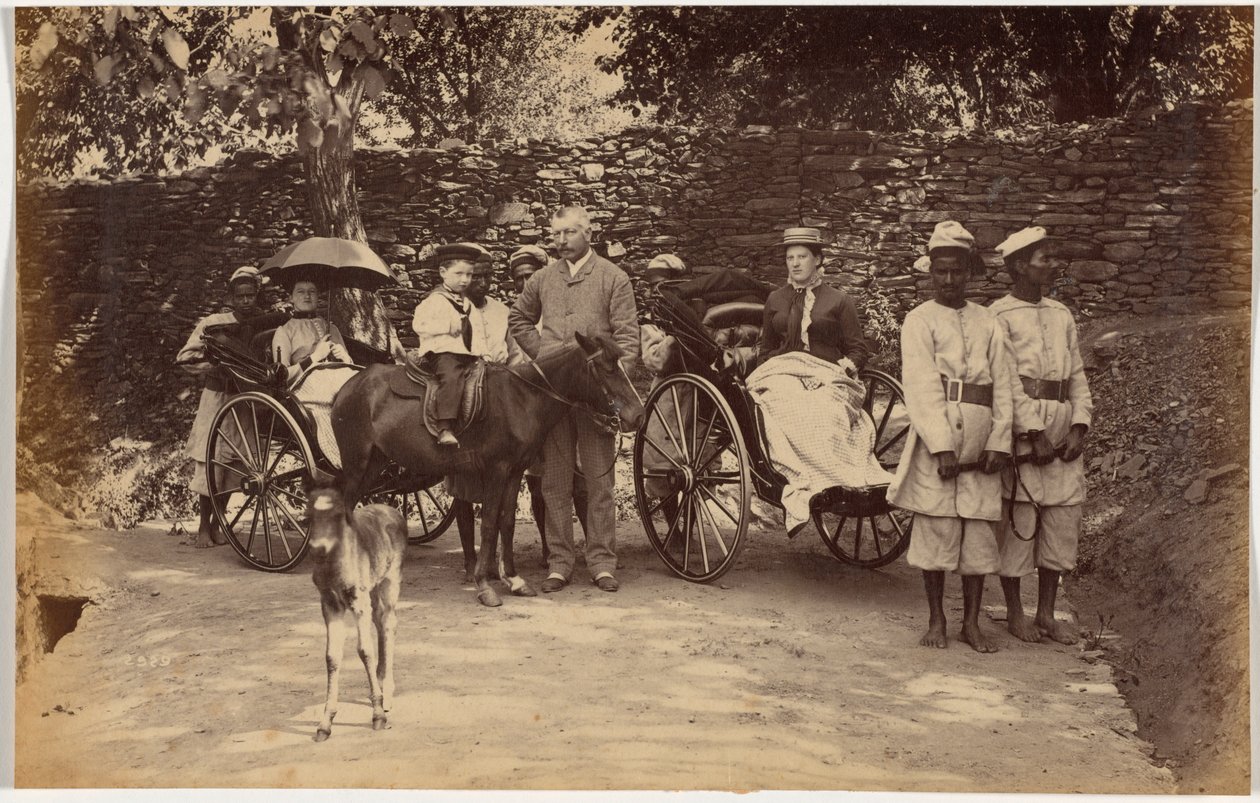 Colonel F. G. Oldham, Shimla by Raja Deen Dayal