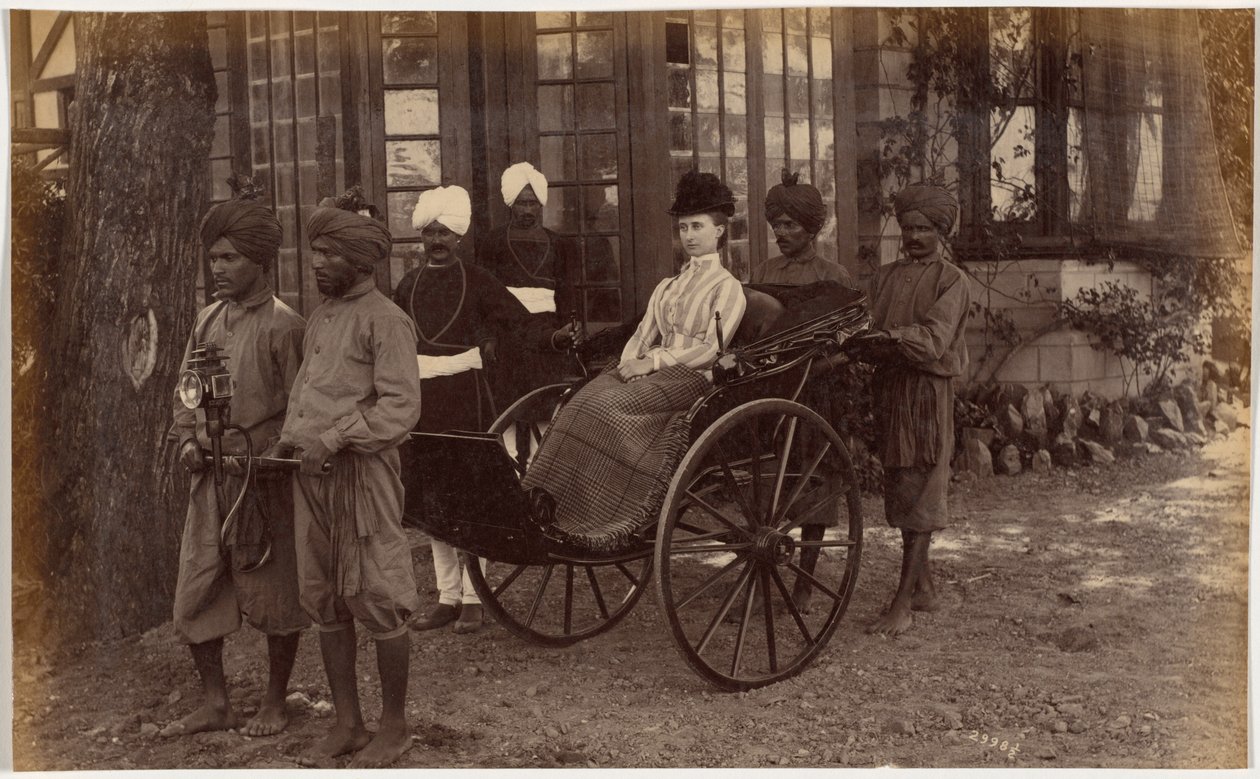 Miss Lyall, Shimla by Raja Deen Dayal