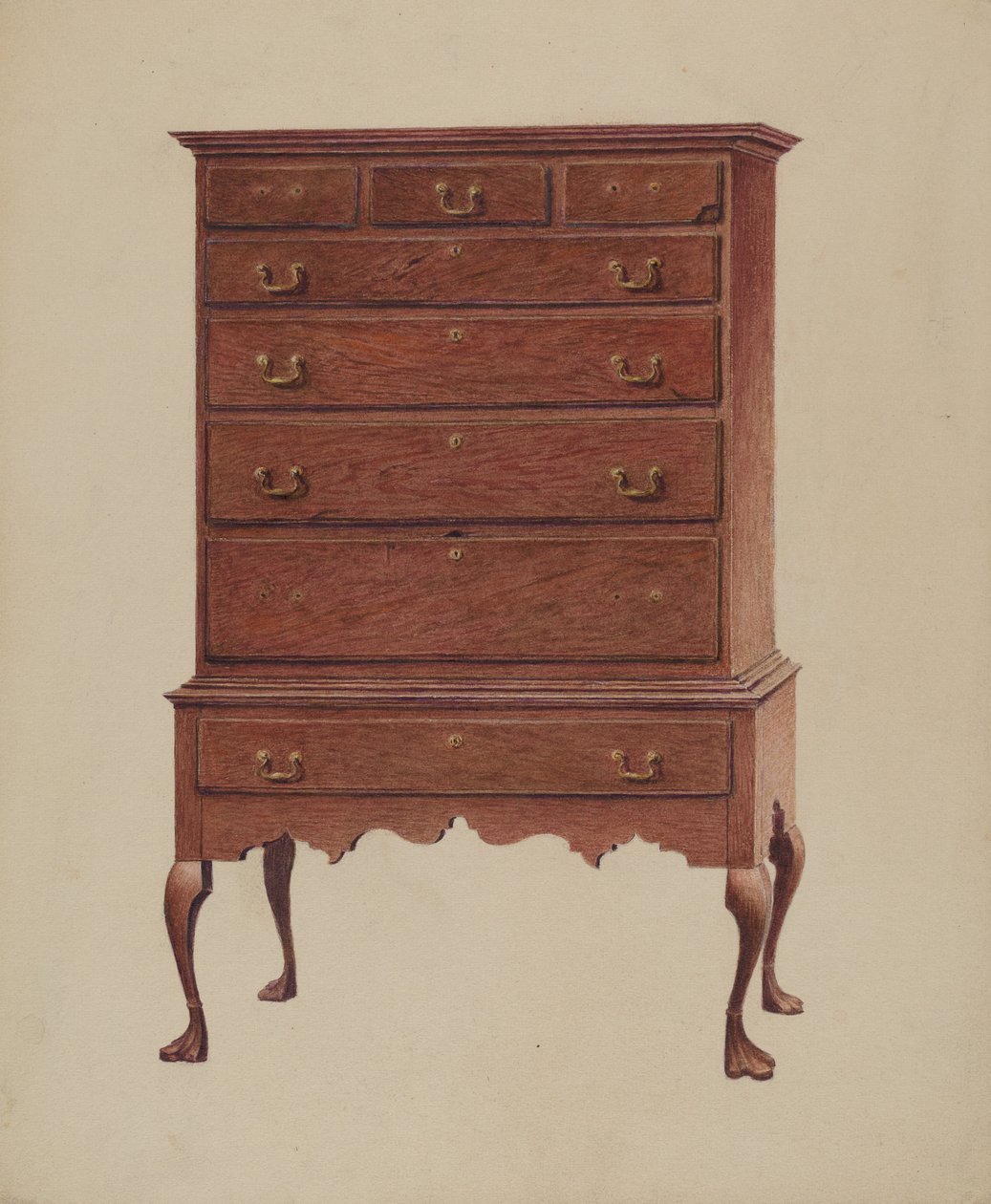 Early American Highboy by Ralph Boyer