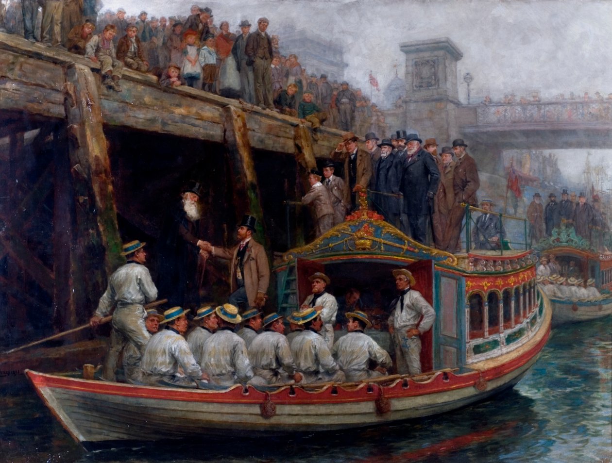 Barge Day by Ralph Hedley