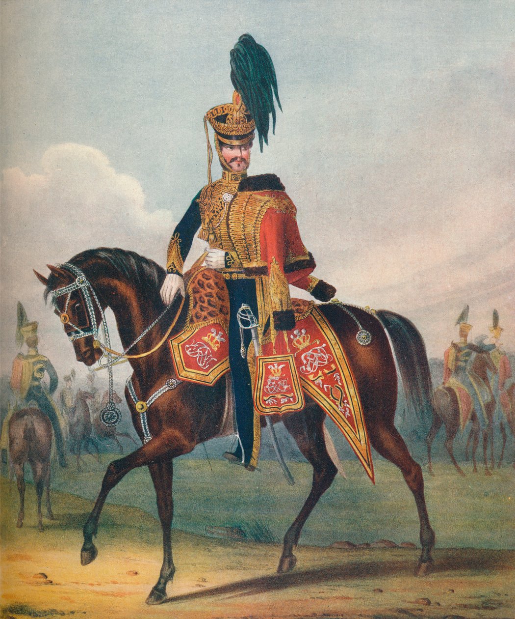 Officer of the 10th the Prince of Wales