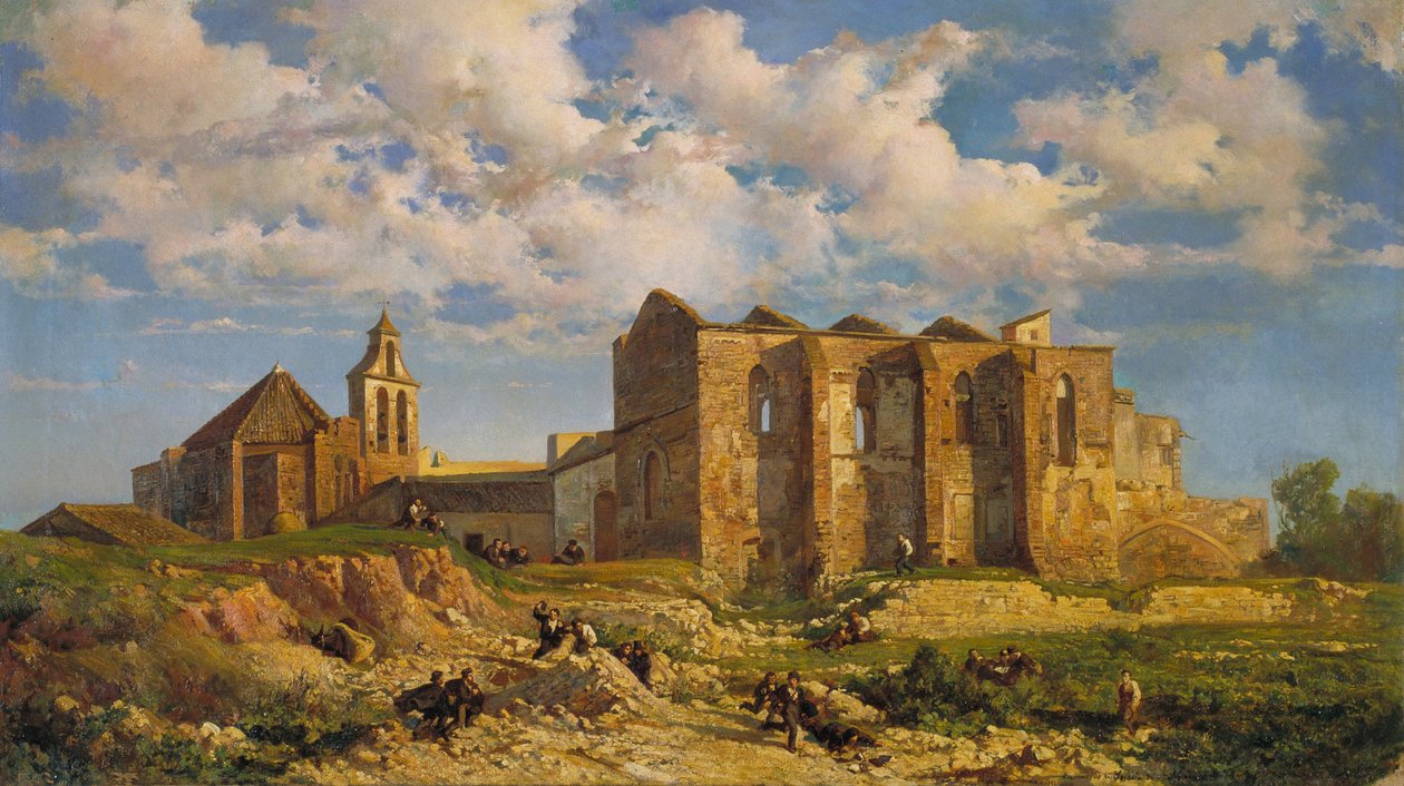 Ruins of the Church of the Holy Sepulchre by Ramón Martí Alsina