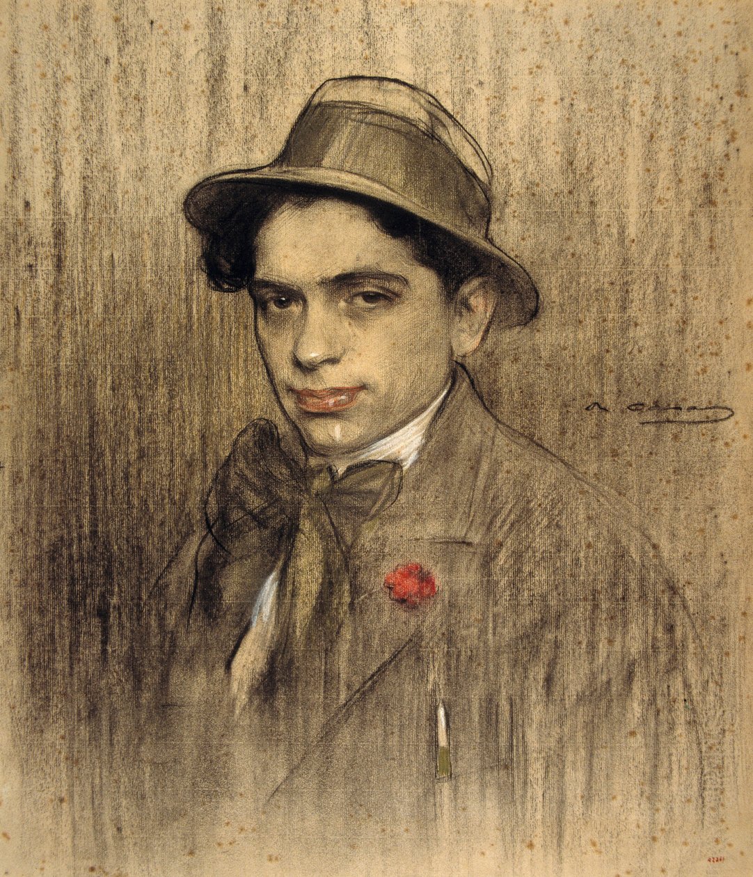MNAC - Lluís Bagaria by Ramon Casas i Carbo