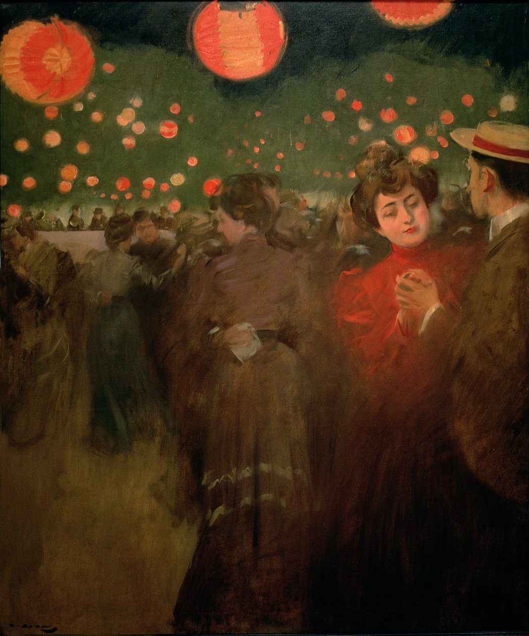 The Open-Air Party by Ramon Casas i Carbo