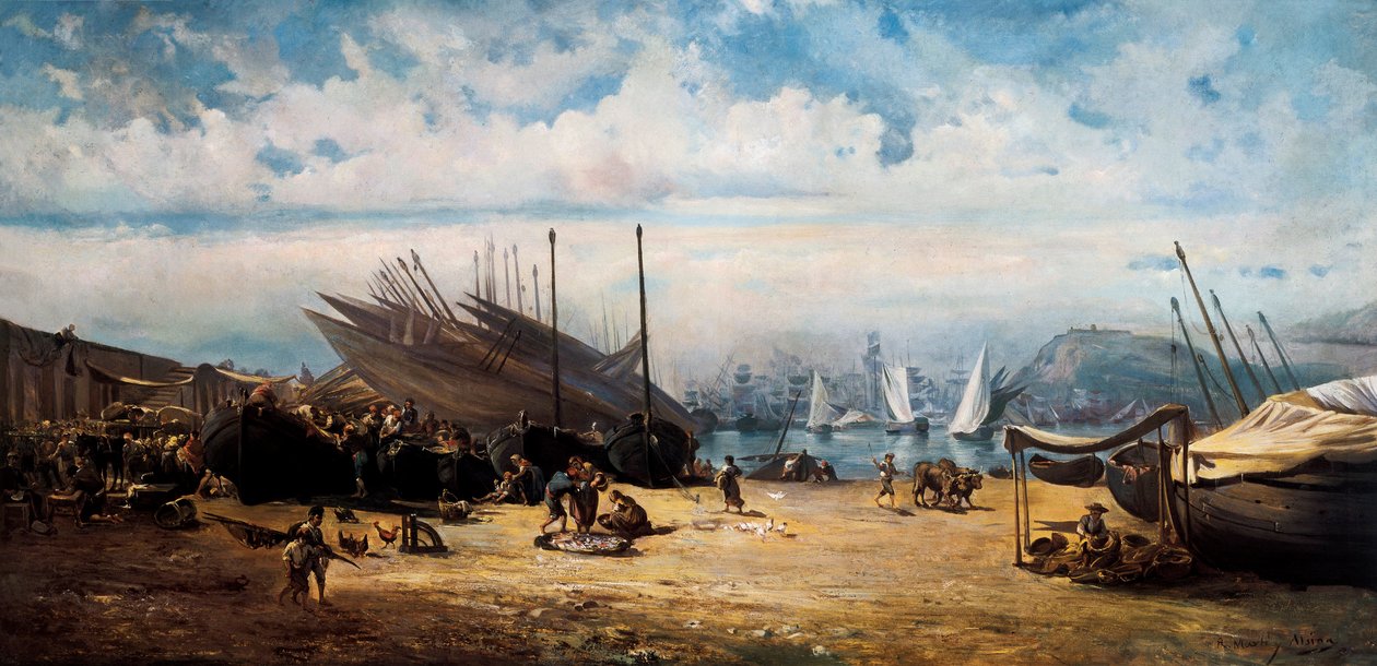 Barceloneta by Ramón Martí Alsina