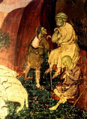 Moses at Sinai (detail) by Ramon de Mur