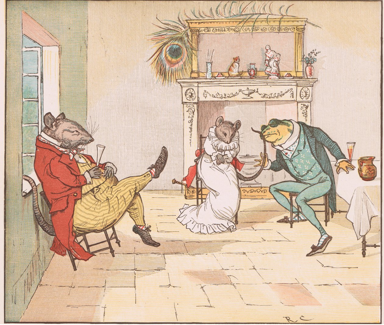 Pray, Mr Frog, will you give us a song by Randolph Caldecott