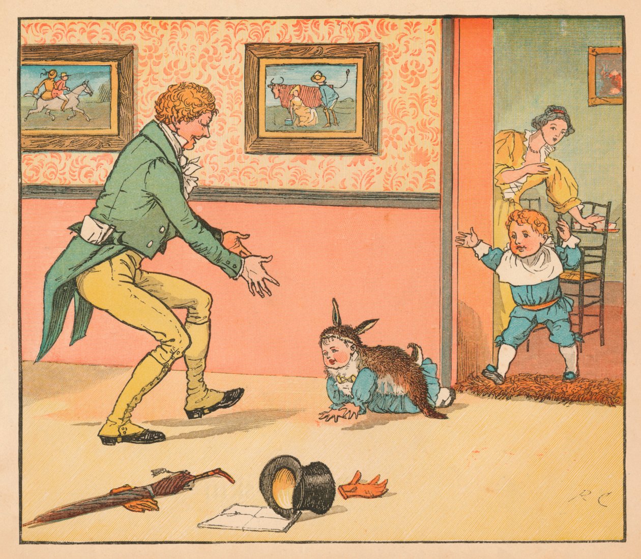 ...a Rabbit-skin to Wrap the Baby Bunting In by Randolph Caldecott